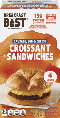 Breakfast Best Croissant Sandwiches