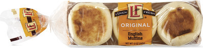 L'oven Fresh Plain English Muffins