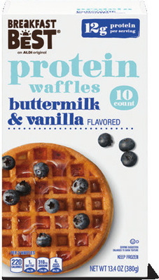 Breakfast Best Buttermilk Protein Waffles