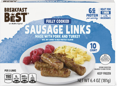 Breakfast Best Heat 'n Serve Sausage Links