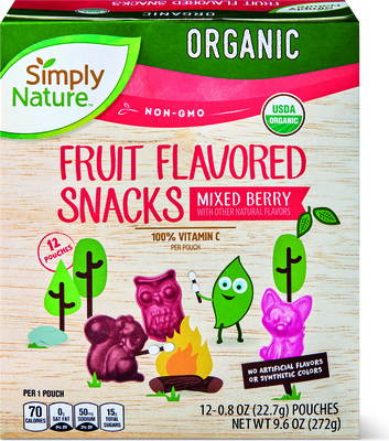 Simply Nature Organic Fruit Snacks