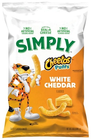 Frito Lay Simply Puff - Cheddar