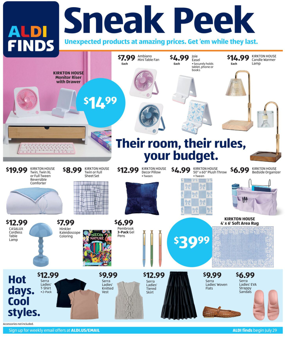 Sneak Peek Flyer (7/29 to 8/4) Page 1