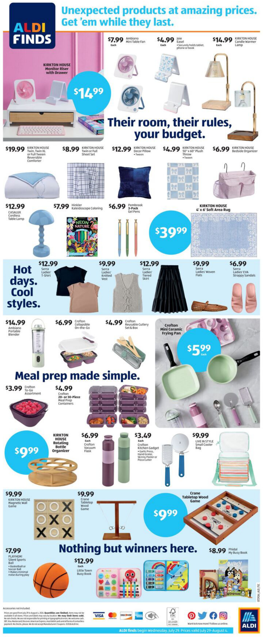 Weekly Ad Flyer (7/29 to 8/4) Page 2