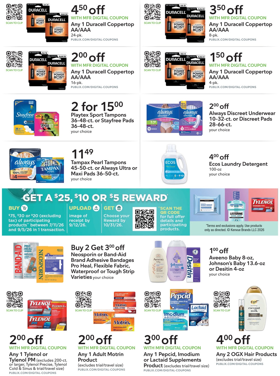 Publix Extra Savings Flyer Page 5