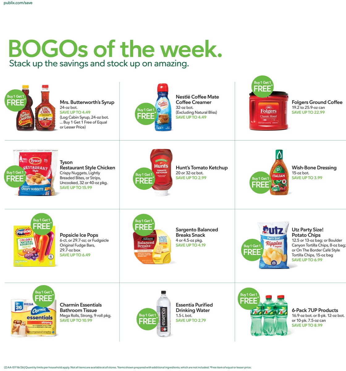 Publix Weekly Ad Page 2