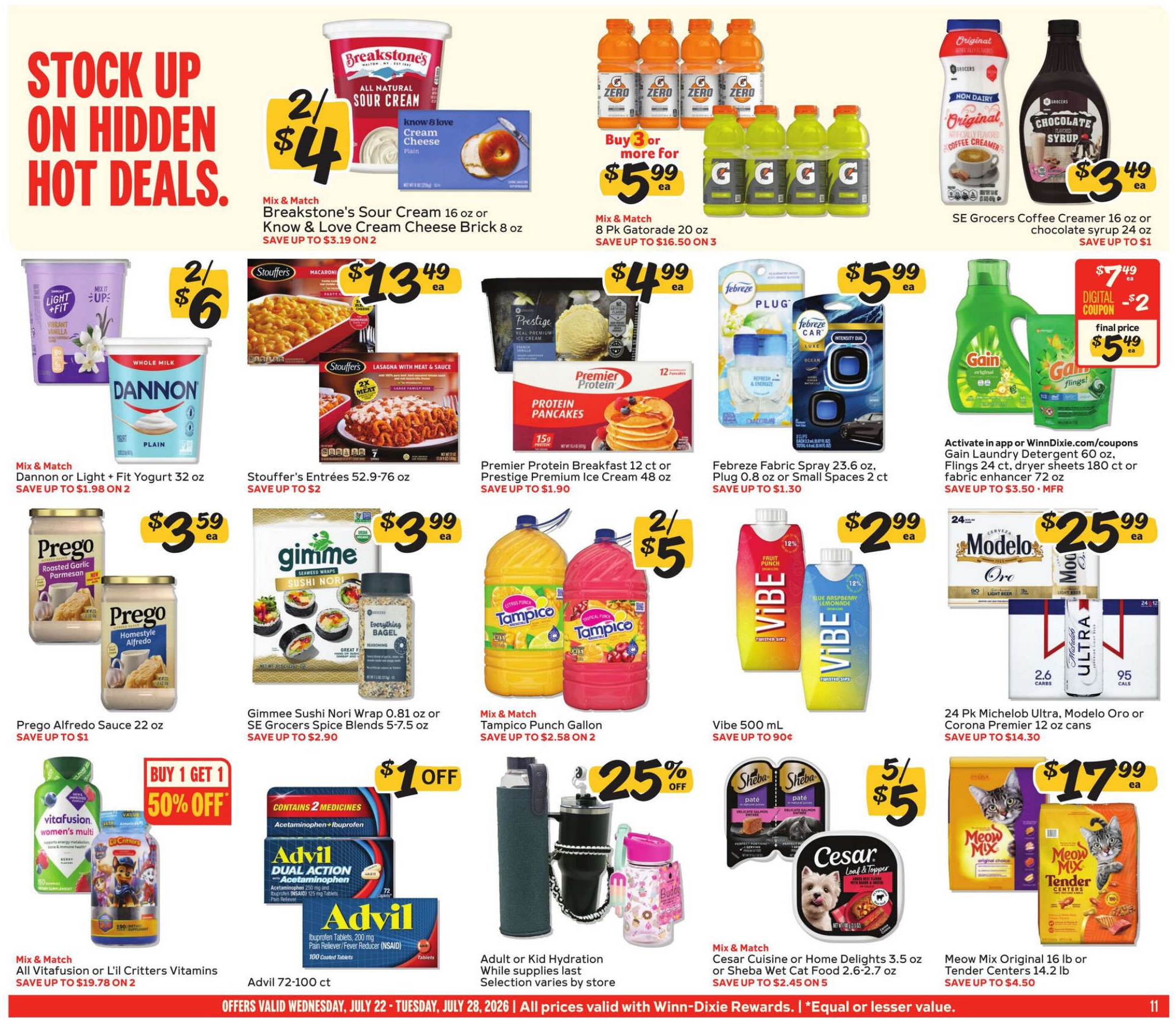 Winn-Dixie Weekly Ad Page 11