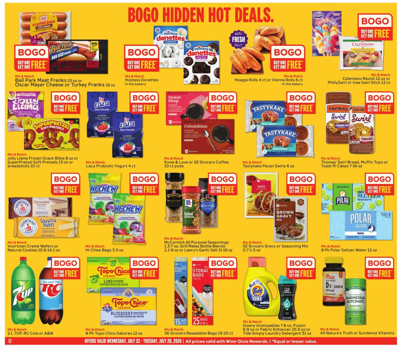 Winn-Dixie Weekly Ad Page 12