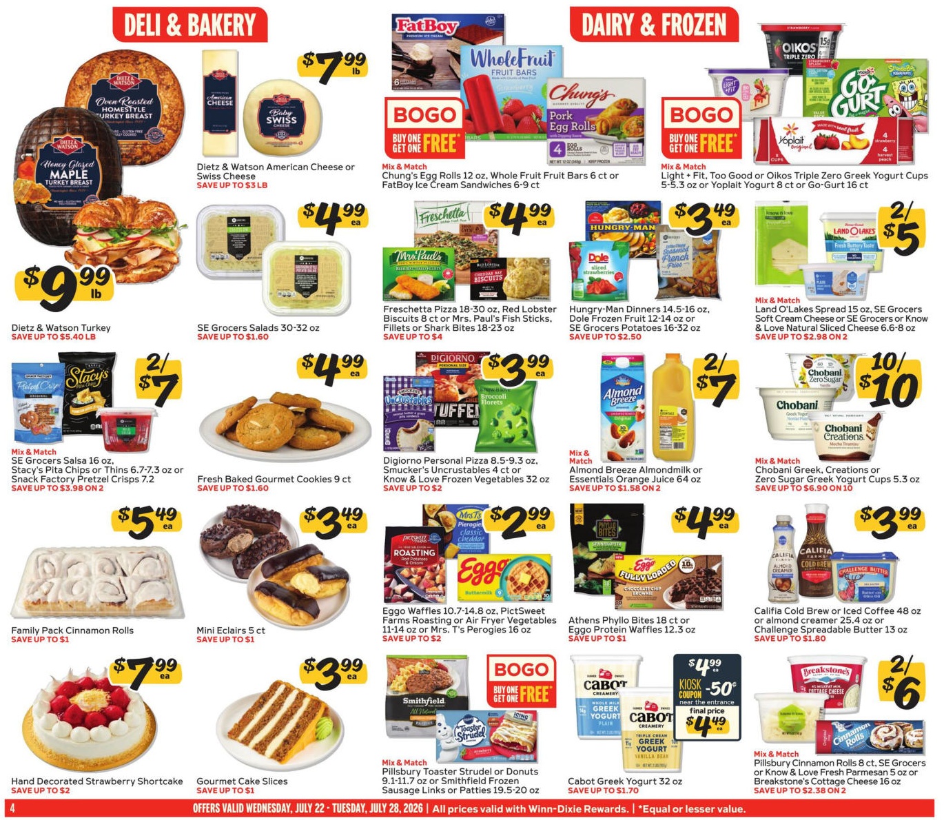 Winn-Dixie Weekly Ad Page 4