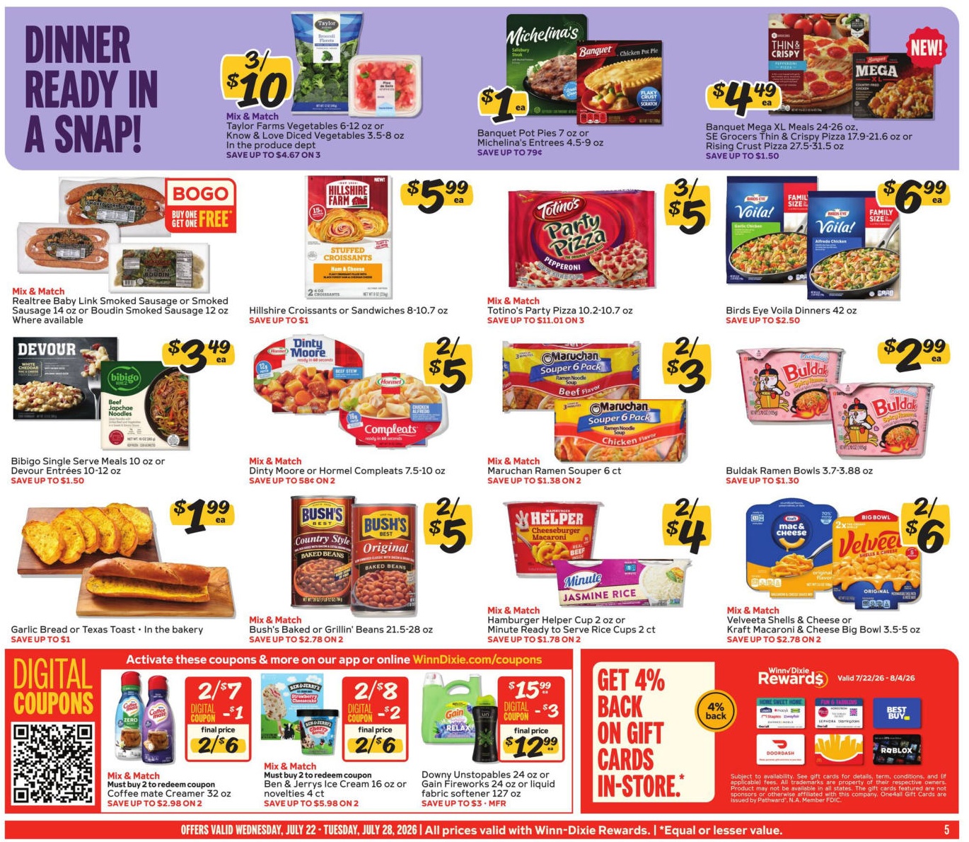 Winn-Dixie Weekly Ad Page 5