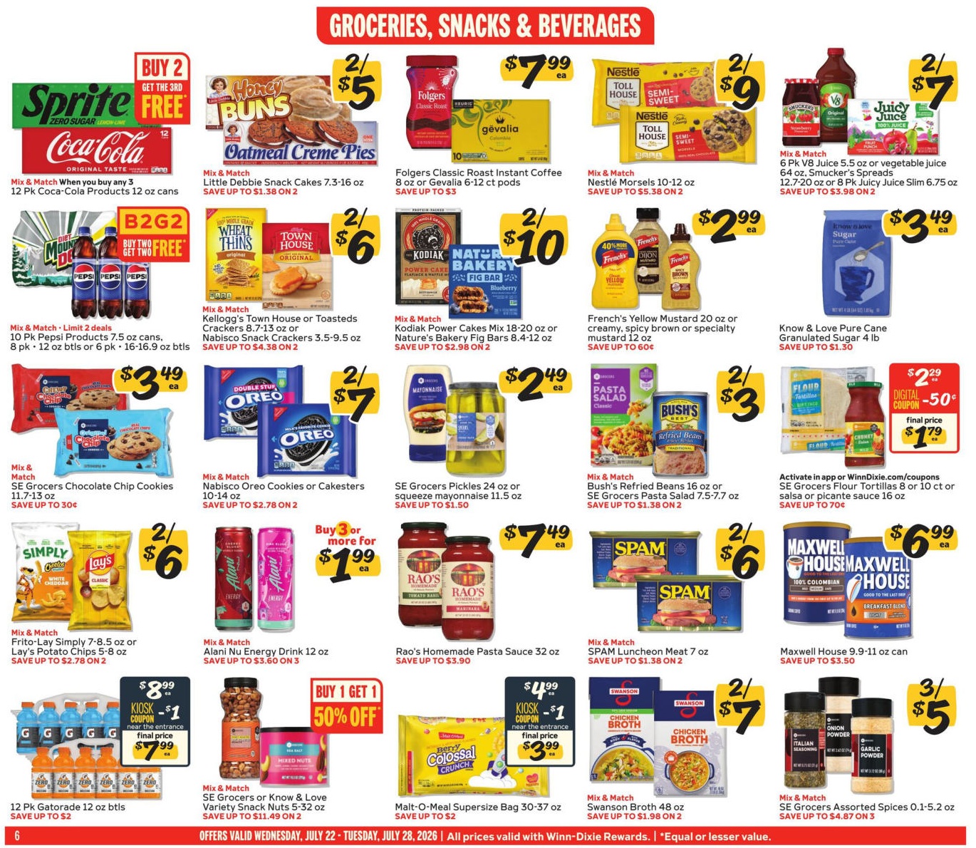 Winn-Dixie Weekly Ad Page 6