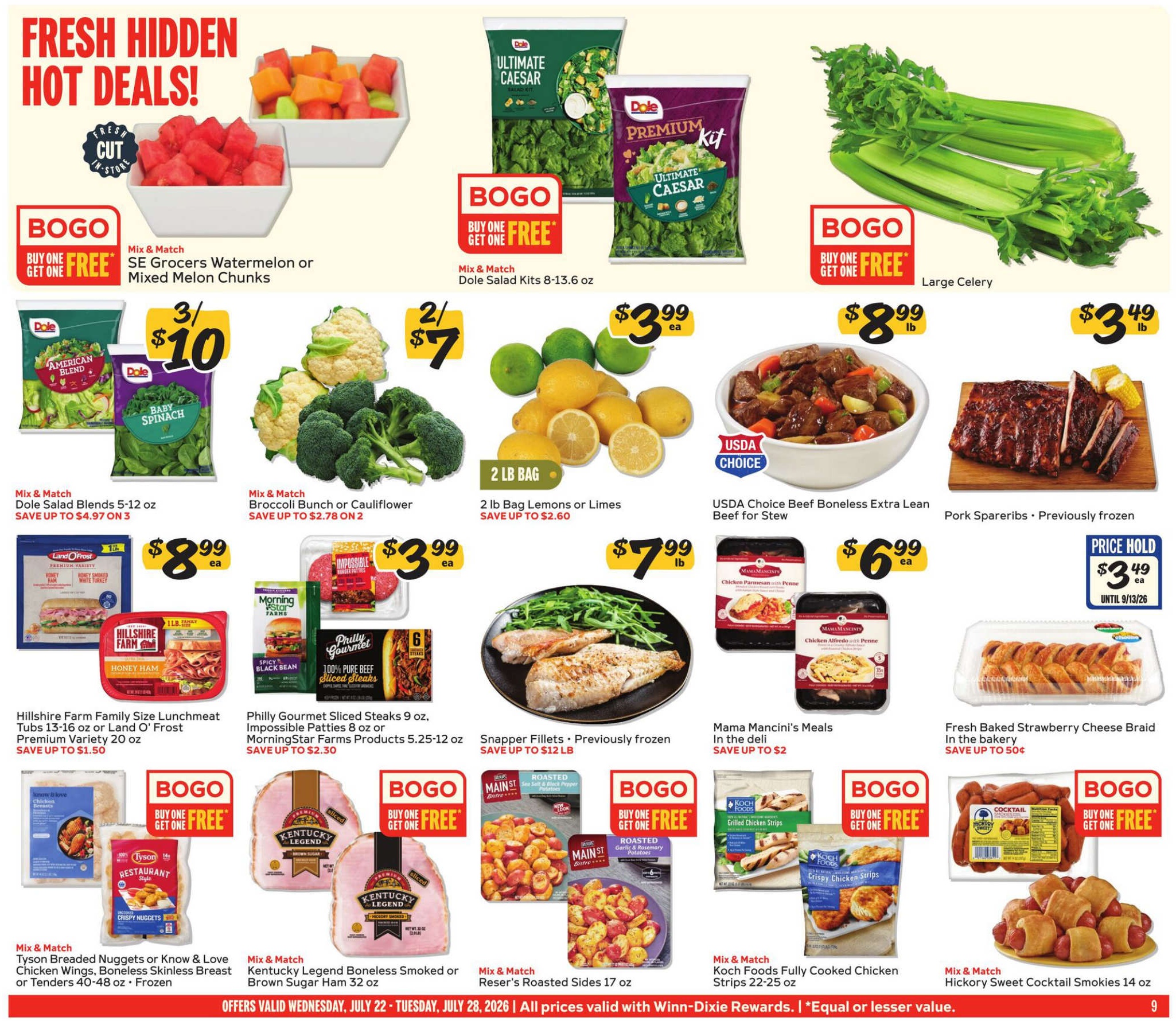 Winn-Dixie Weekly Ad Page 9
