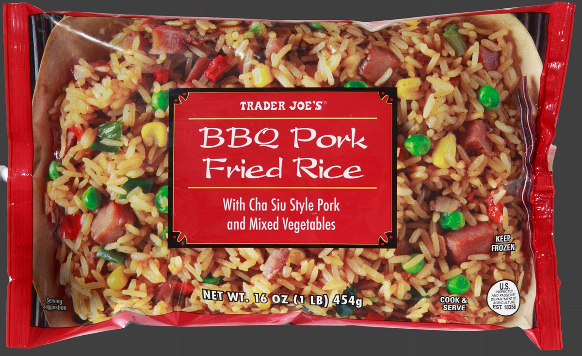 Trader Joe's BBQ Pork Fried Rice