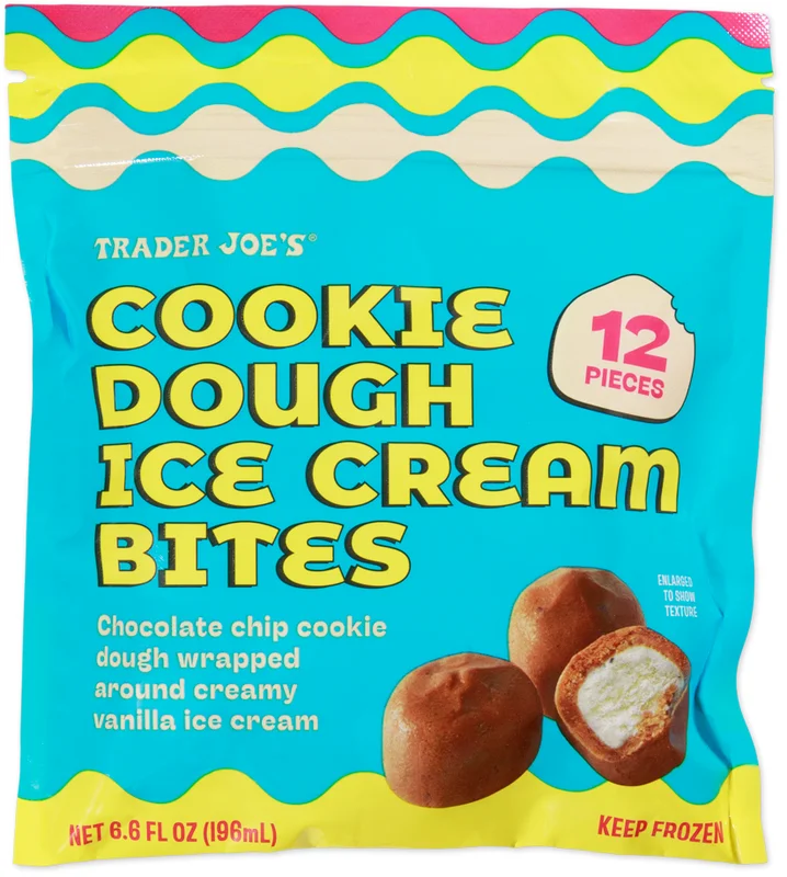 Cookie Dough Ice Cream Bites