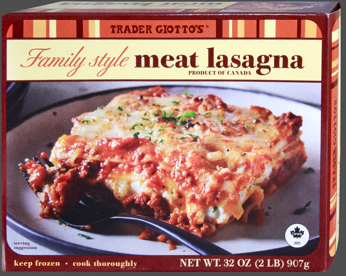 Trader Joe's Family Style Meat Lasagna
