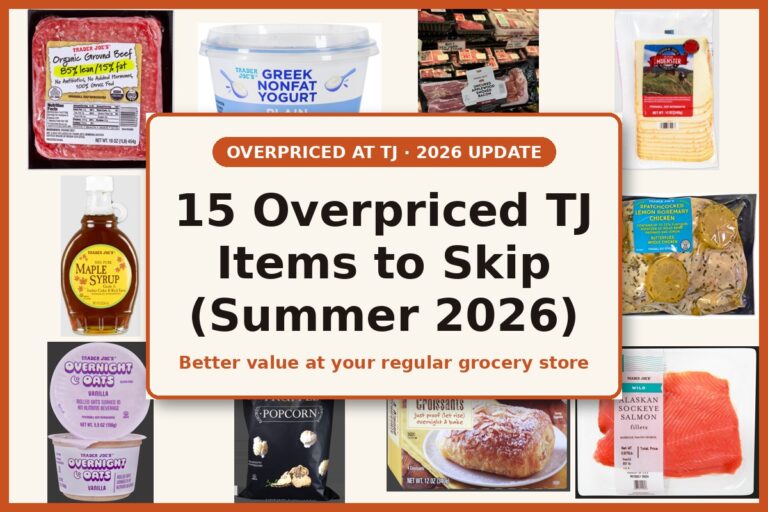15 Overpriced Trader Joe’s Items You Are Better Off Skipping (Summer 2026 Update)