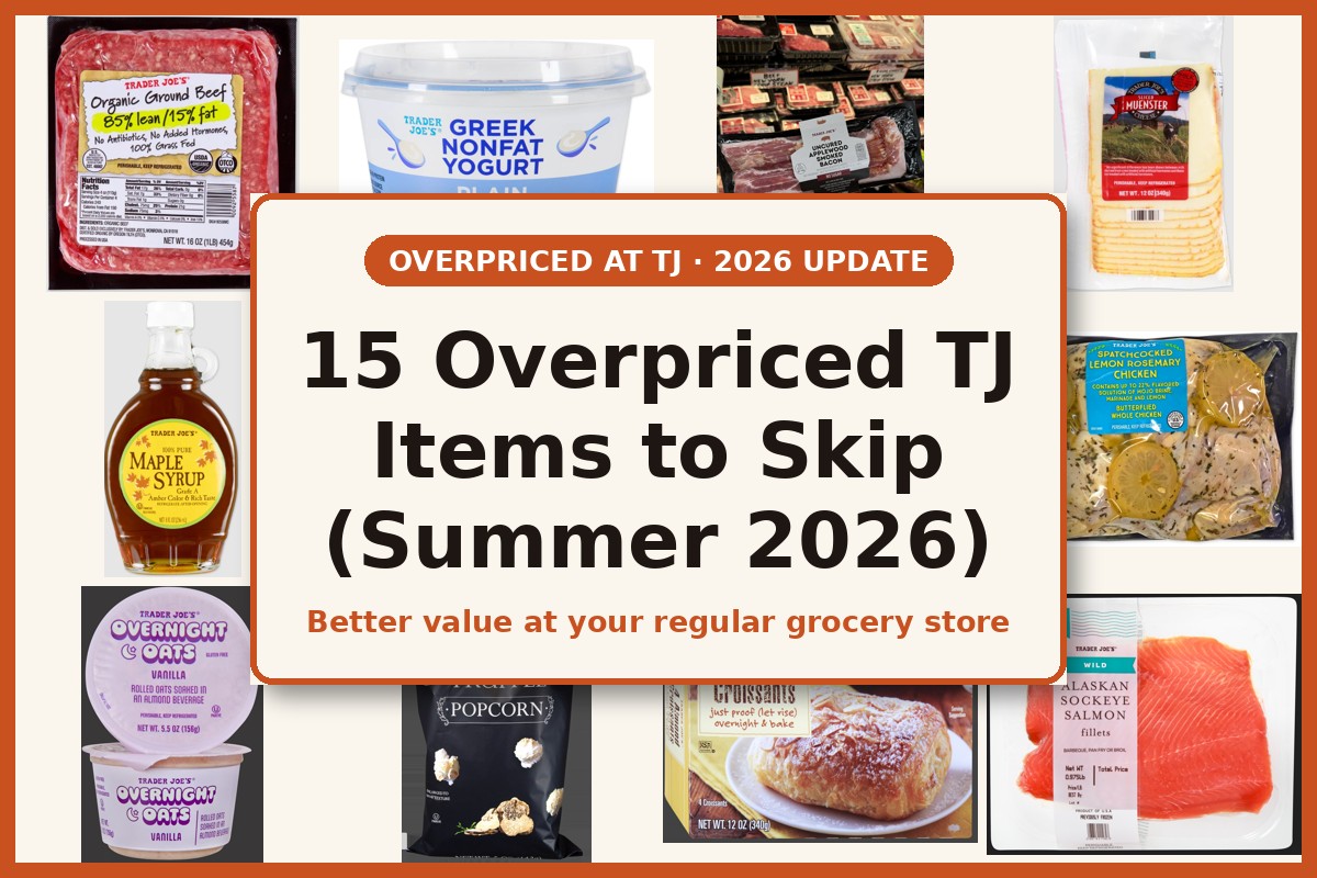 15 Overpriced Trader Joe's Items You Are Better Off Skipping (Summer 2026 Update)