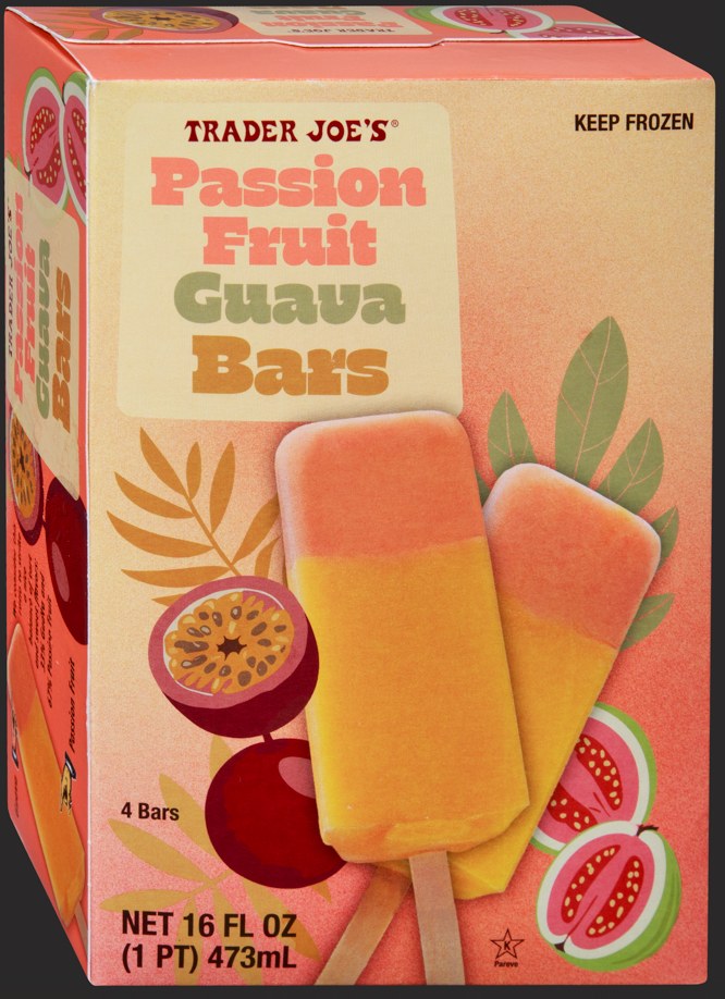 Trader Joe's Passion Fruit Guava Bars