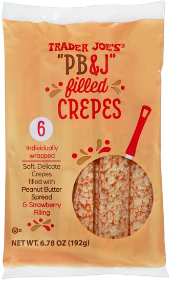 "PB & J" Filled Crepes - official