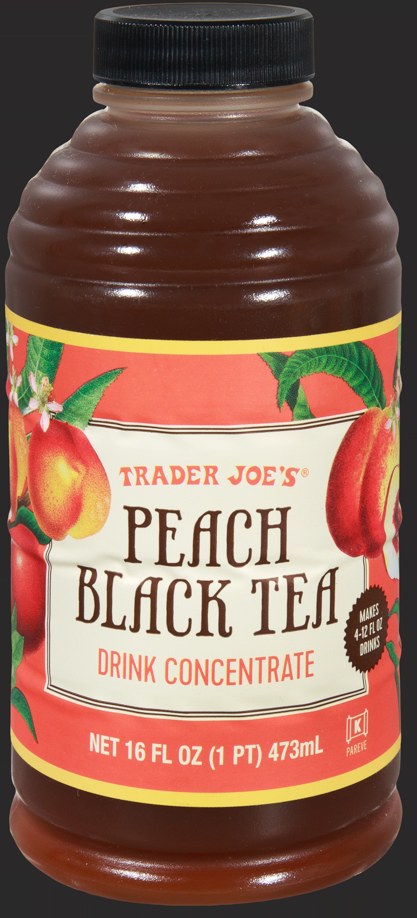 Trader Joe's Peach Black Tea Drink Concentrate