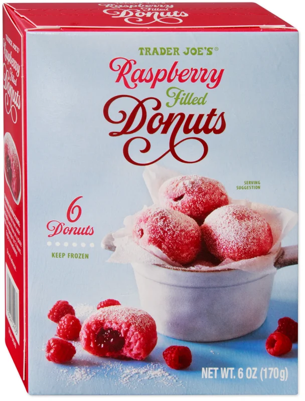 Raspberry Filled Donuts