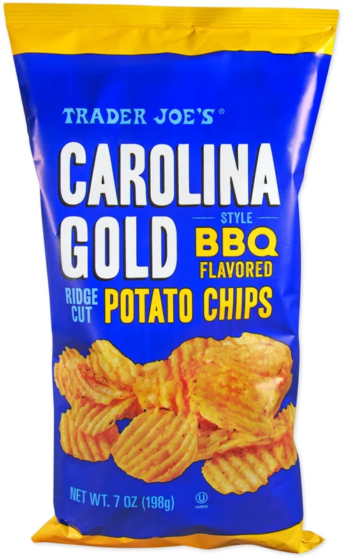 Ridge Cut Carolina Gold Style BBQ Potato Chips