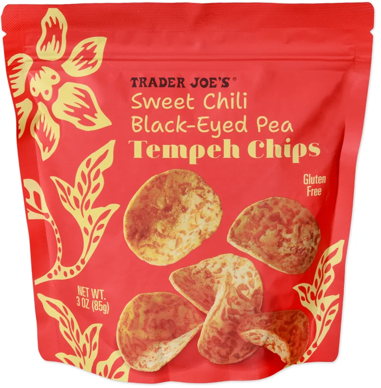 Trader Joe's Sweet Chili Black-Eyed Pea Tempeh Chips