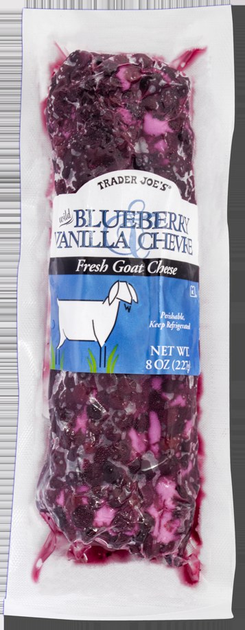 Trader Joe's Blueberry Vanilla Chevre