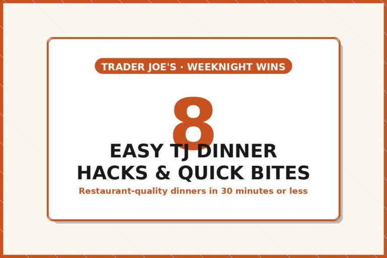 8 Easy Trader Joe’s Dinner Hacks & Quick Bites (July 2026)