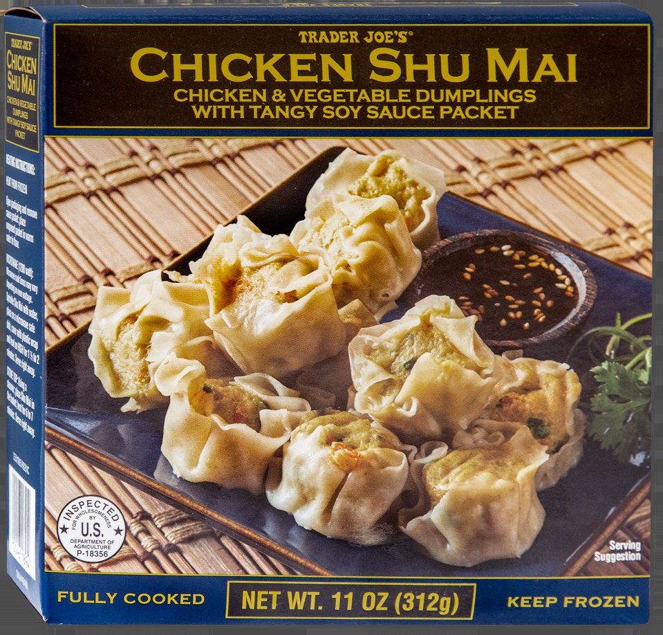 Trader Joe's Chicken Shu Mai frozen package
