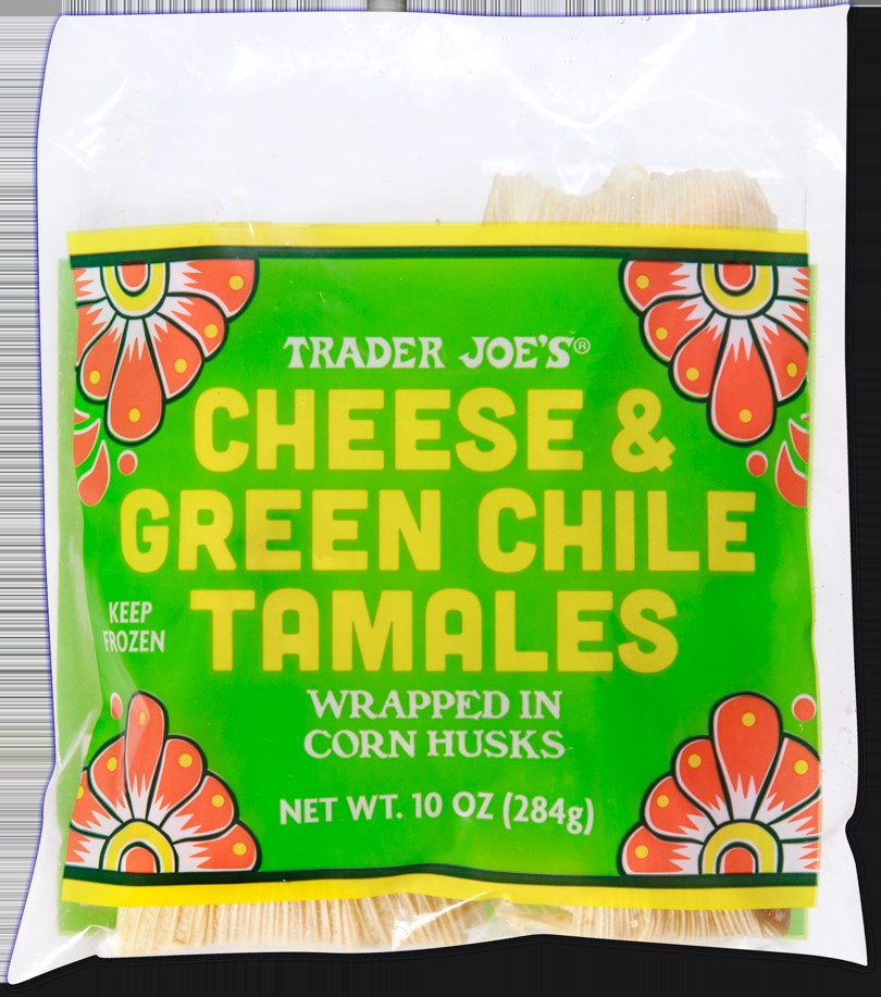 Trader Joe's Cheese & Green Chile Tamales