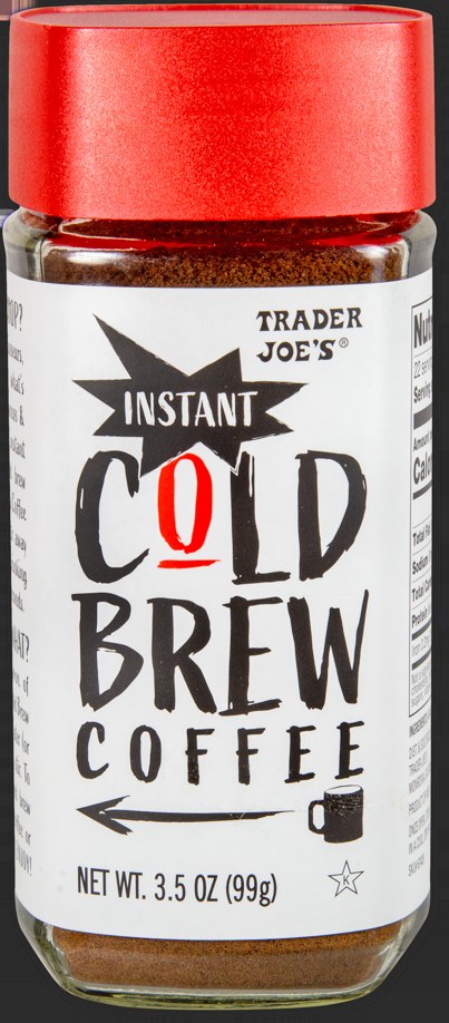 Instant Cold Brew Coffee at Trader Joe's
