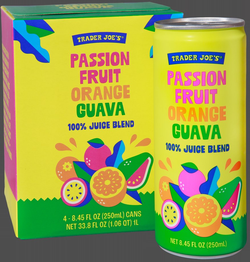 Passion Fruit Orange Guava (POG) Juice Beverage at Trader Joe's