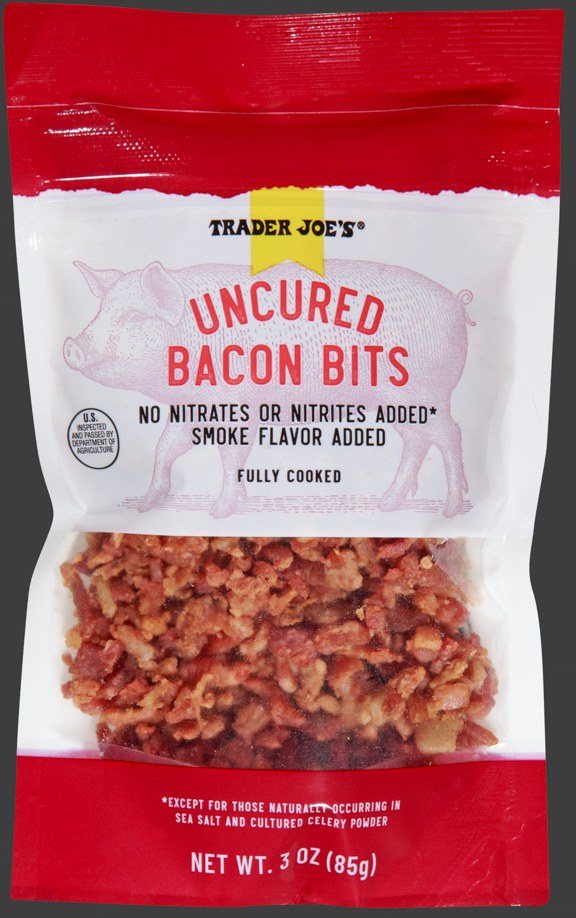 Uncured Bacon Bits at Trader Joe's