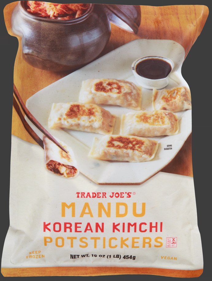 Mandu Korean Kimchi Potstickers at Trader Joe's