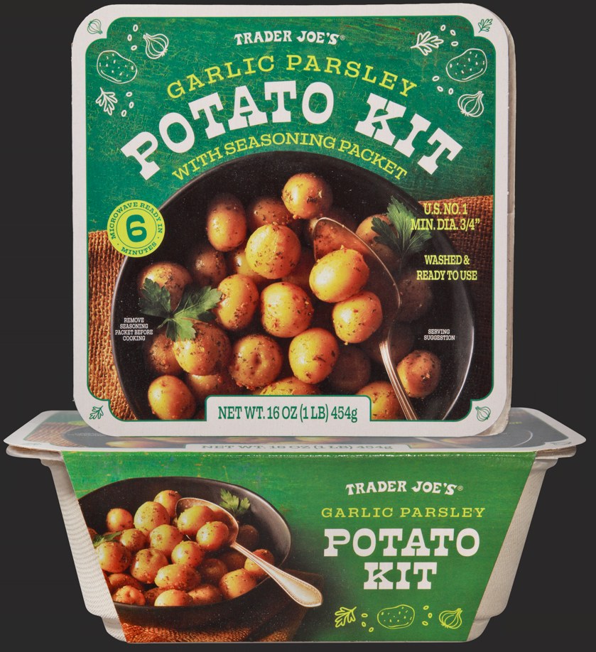 Garlic Parsley Potato Kit at Trader Joe's