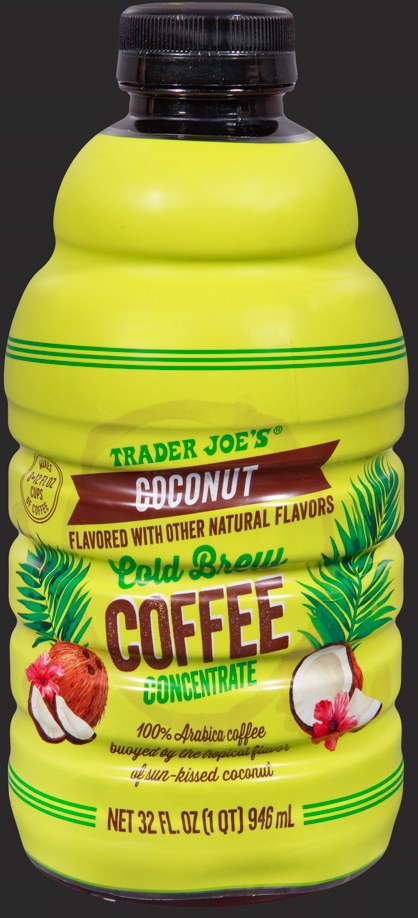 Coconut Cold Brew Coffee Concentrate at Trader Joe's