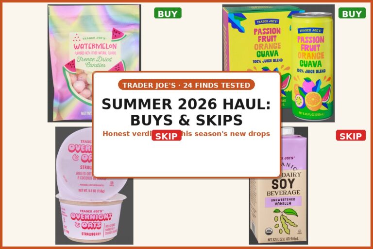 Trader Joe’s Summer 2026 Grocery Haul: The Best Buys and Easy Skips