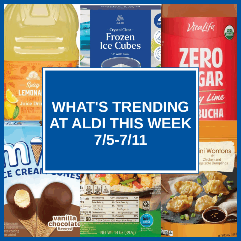 What’s Trending at Aldi This Week (7/5 – 7/11)