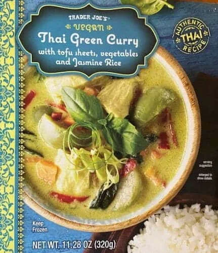 Trader Joe's Vegan Thai Green Curry