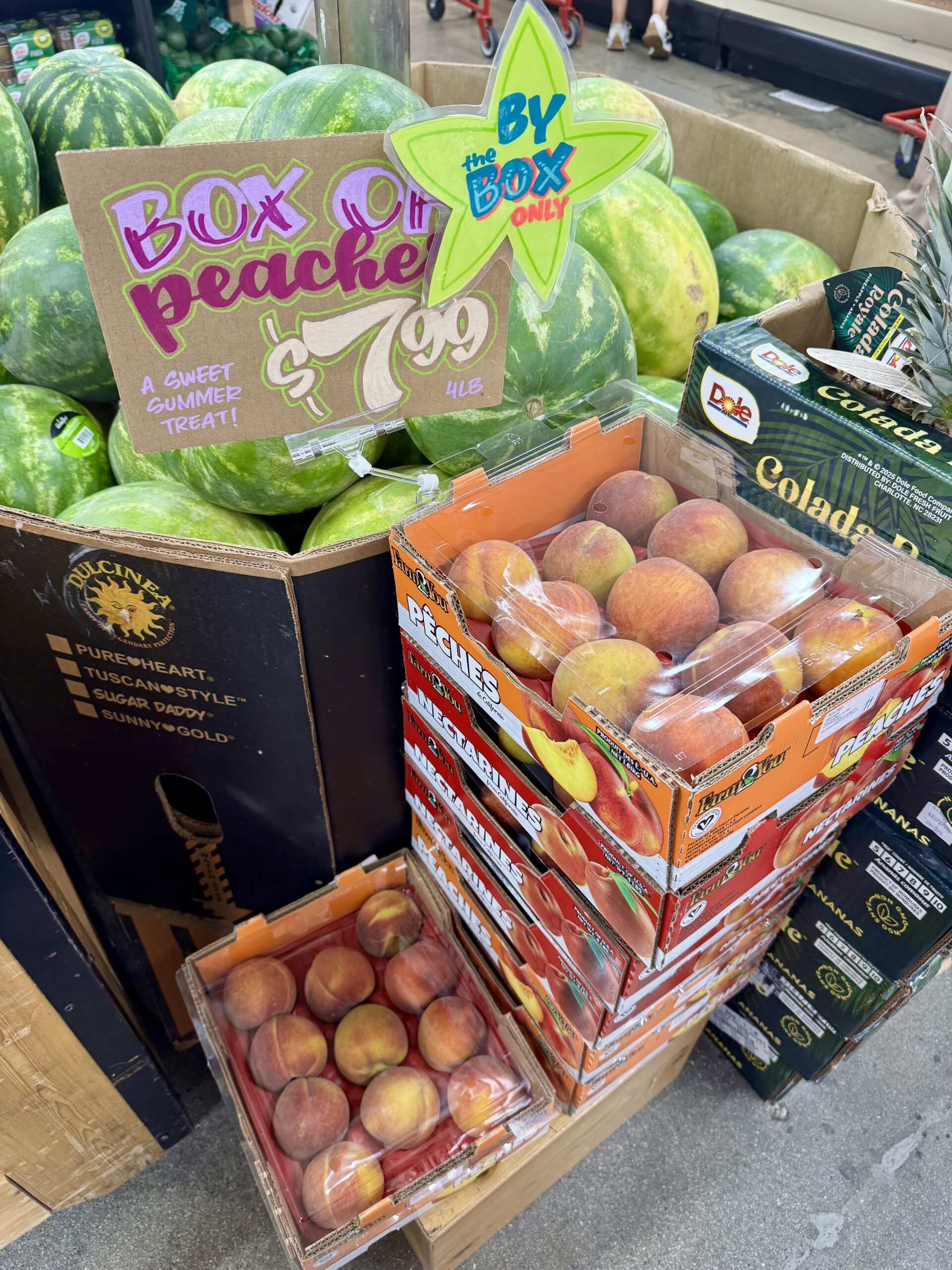 BOX OF Peaches - in store