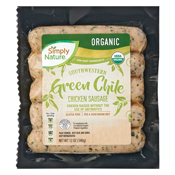 Simply Nature Organic Chicken Breasts - $10.48 -> $7.48 / pkg (est.)