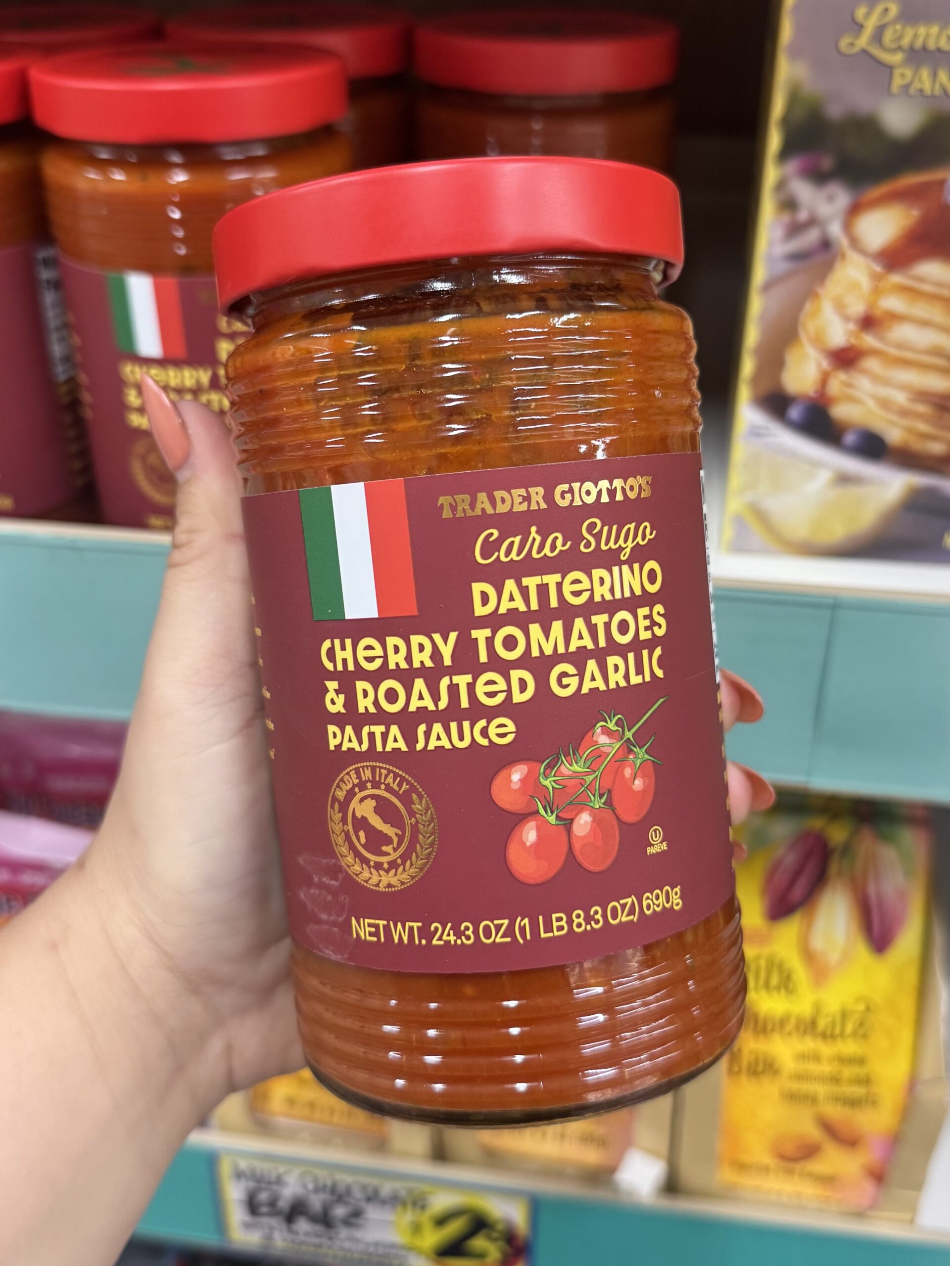 Caro Sugo Datterino Cherry Tomatoes & Roasted Garlic Pasta Sauce - in store