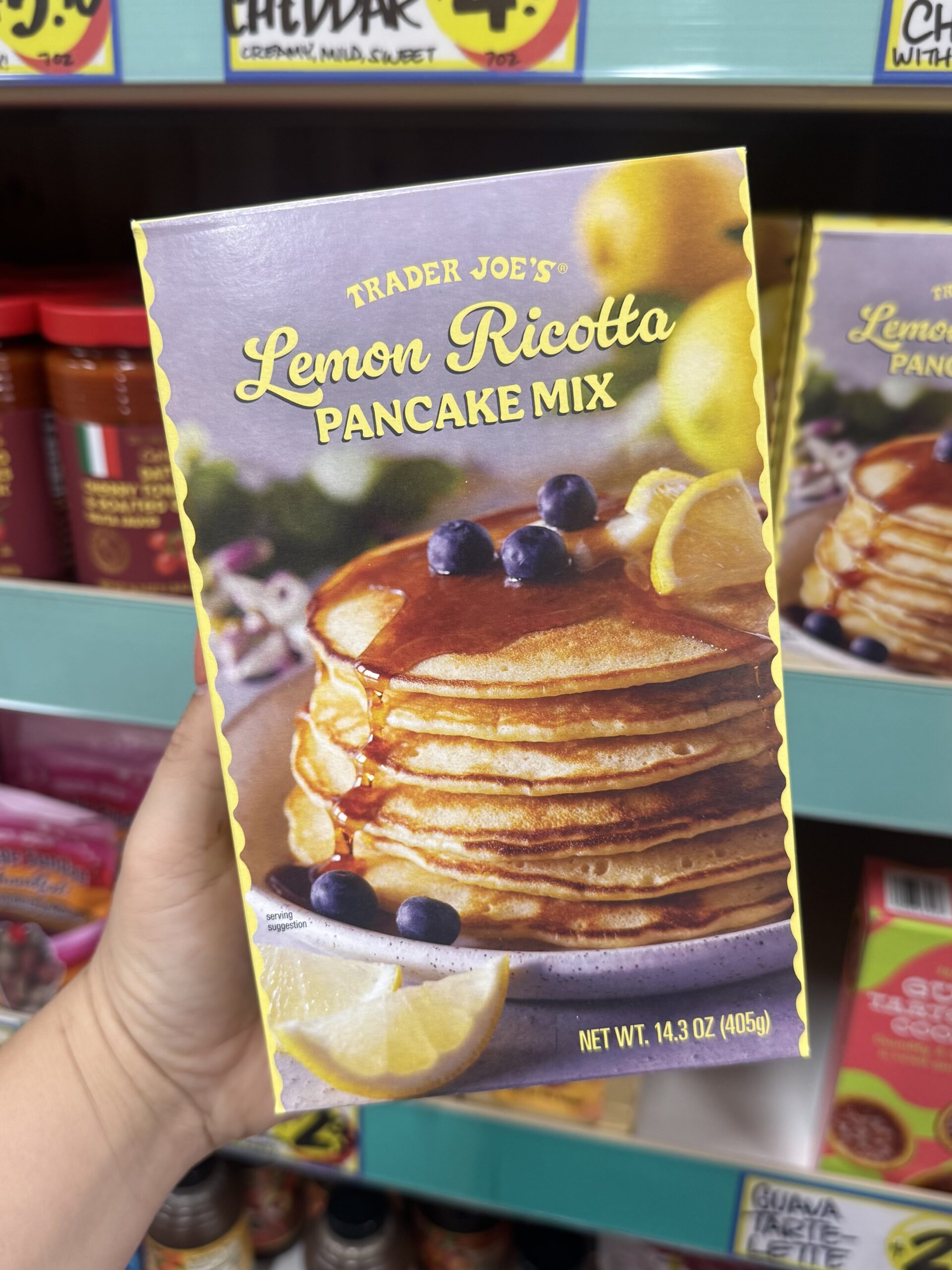 Lemon Ricotta Pancake Mix - in store
