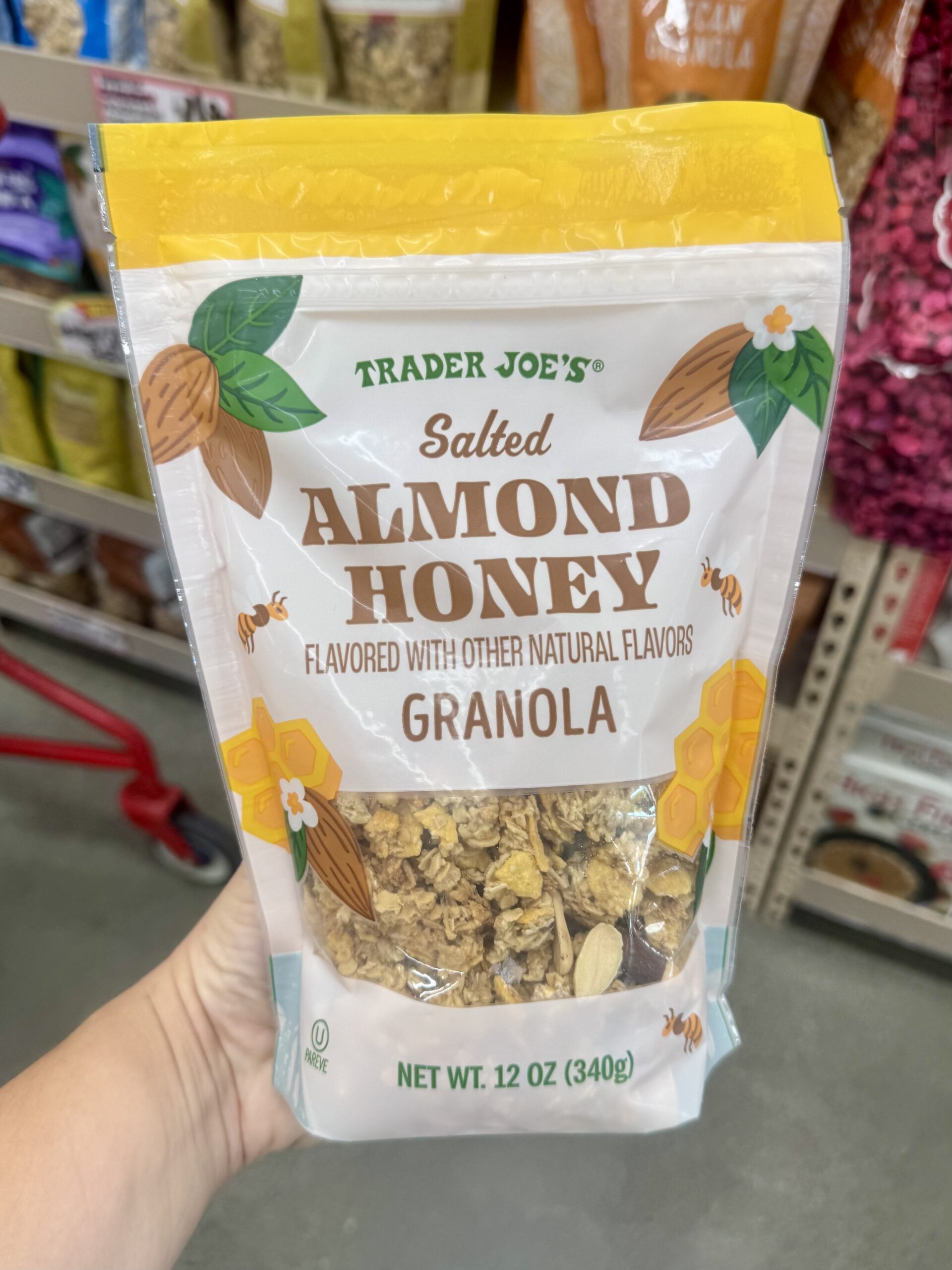 Salted Almond Honey Granola - in store