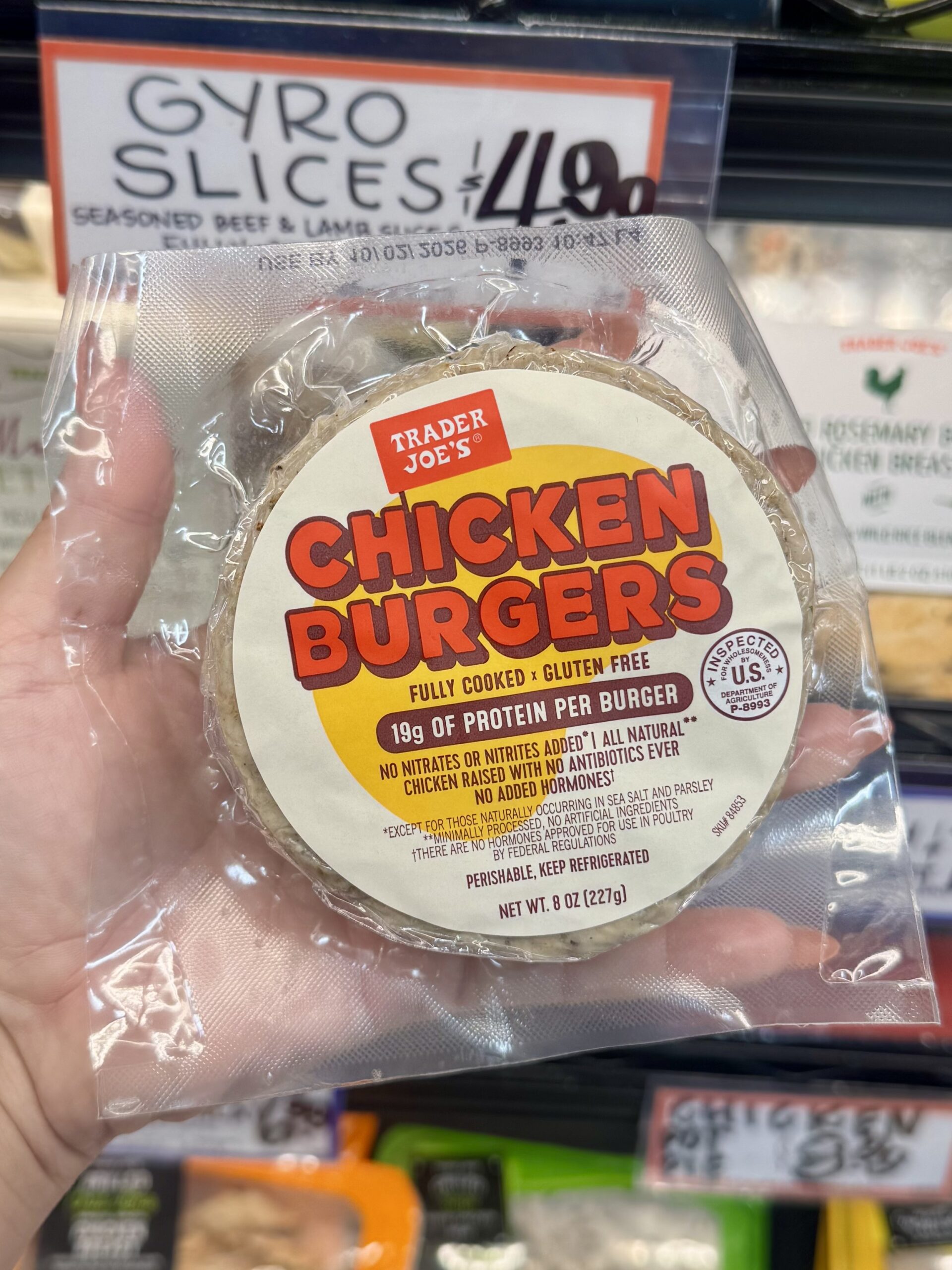 Chicken Burgers - in store