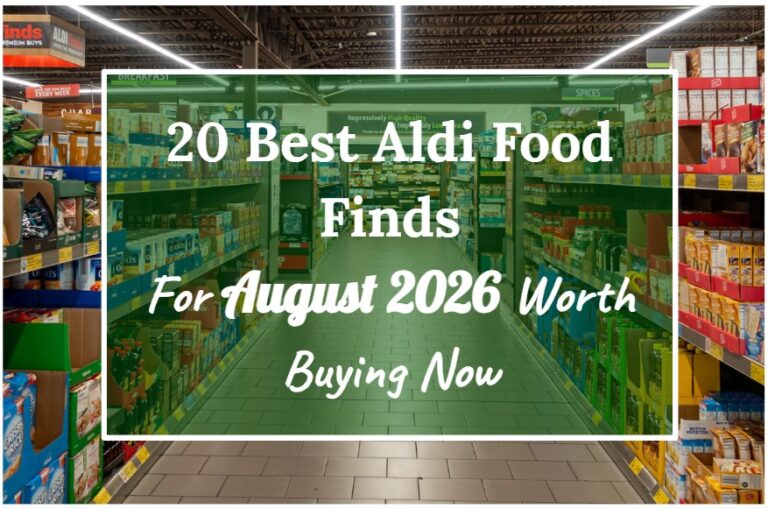 20 Best Aldi Food Finds for August 2026 Worth Buying Now