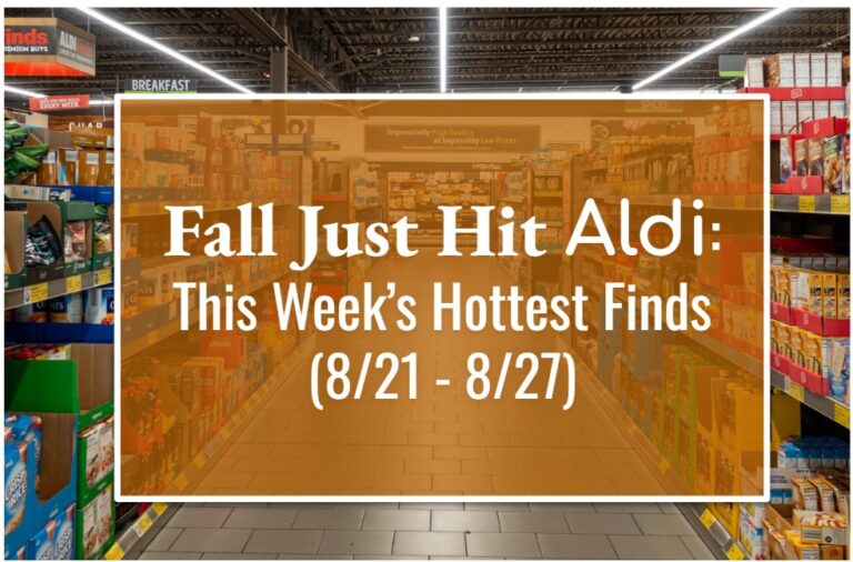 Fall Just Hit ALDI: This Week’s Hottest Finds (8/21 – 8/27)