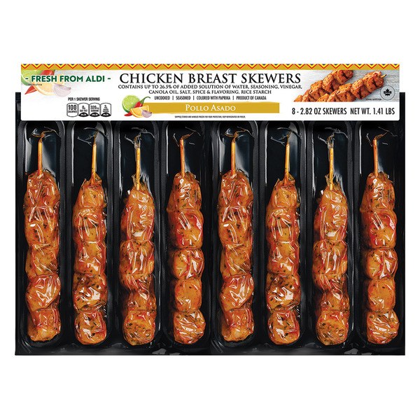 USDA Pollo Asado Chicken Breast Skewers - 8 Count - $8.79 -> $7.49