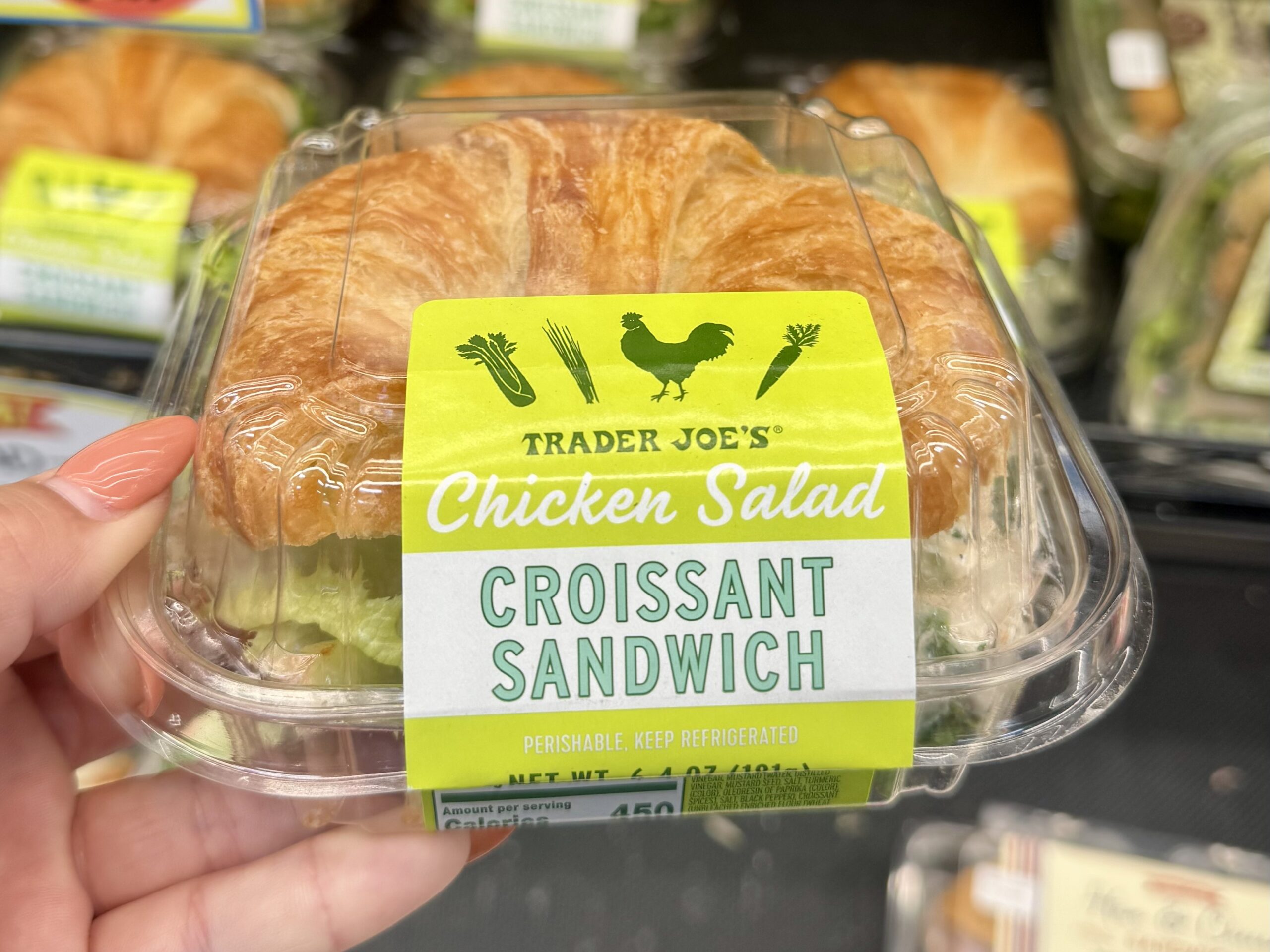 Chicken Salad Croissant Sandwich - in store